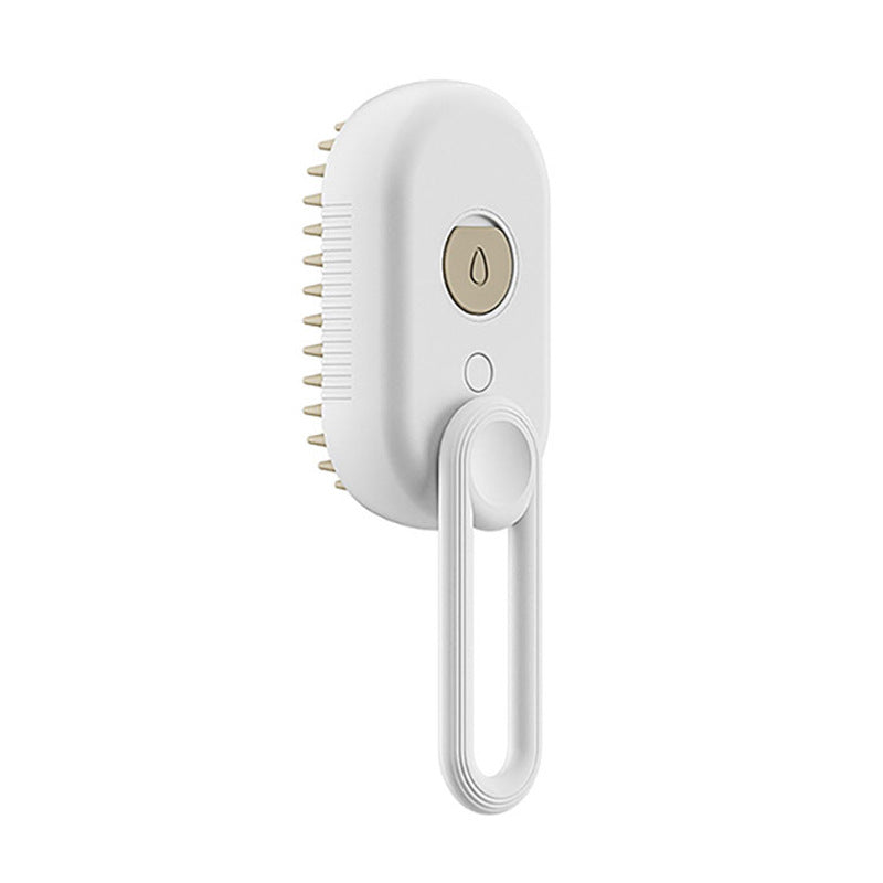 SteamGroom™ 3-in-1 Pet Steam Brush – Deshedding, Detangling & Anti-Static Grooming Tool for Dogs & Cats