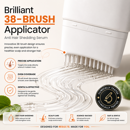 GrowTurn™ Hair Revival Ampoule Brush