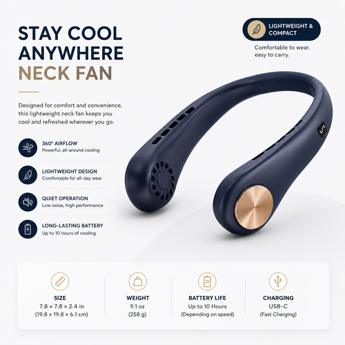 CryoBreeze Neck Cooler