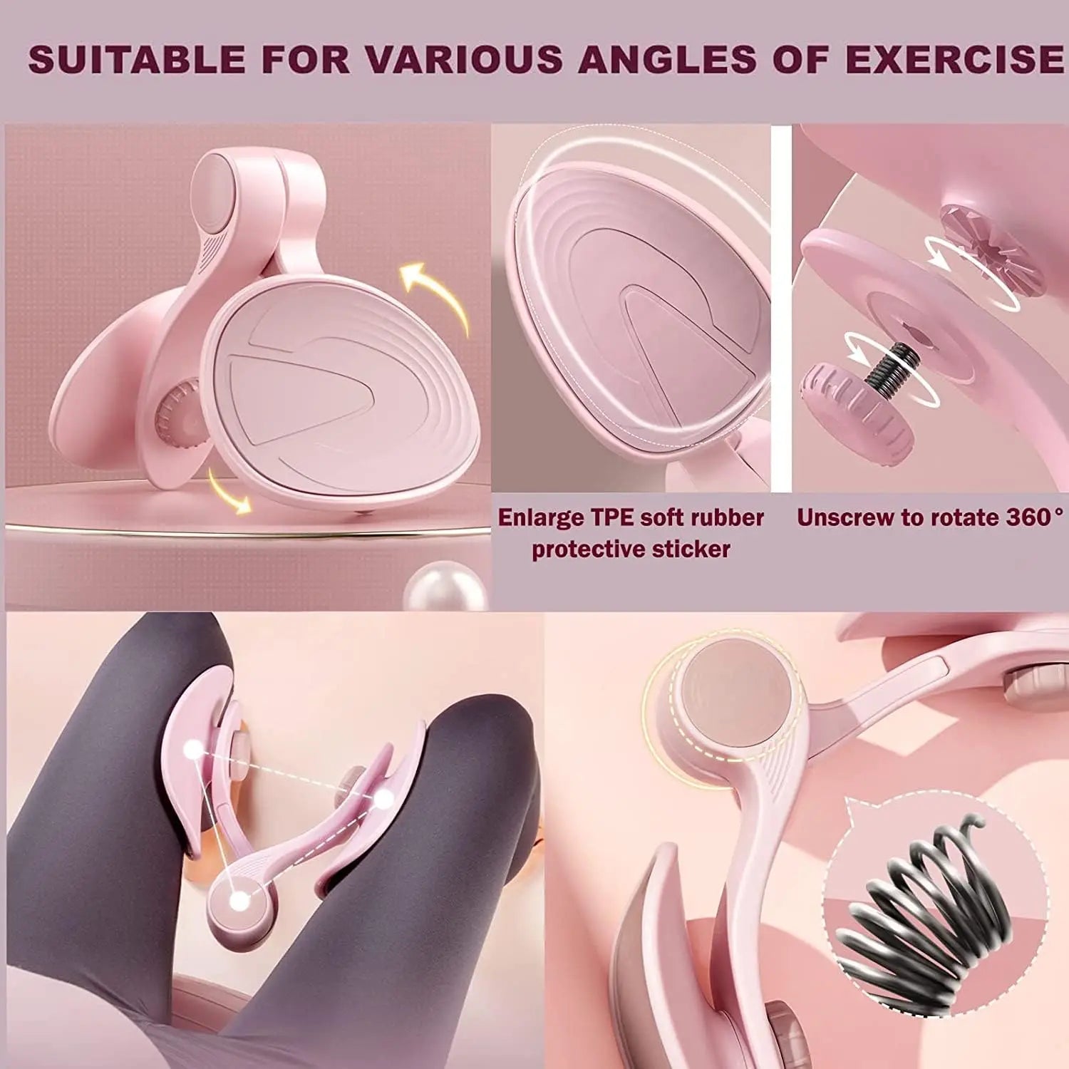 Ergonomic Thigh Trainer – Tone & Strengthen Inner Thighs at Home