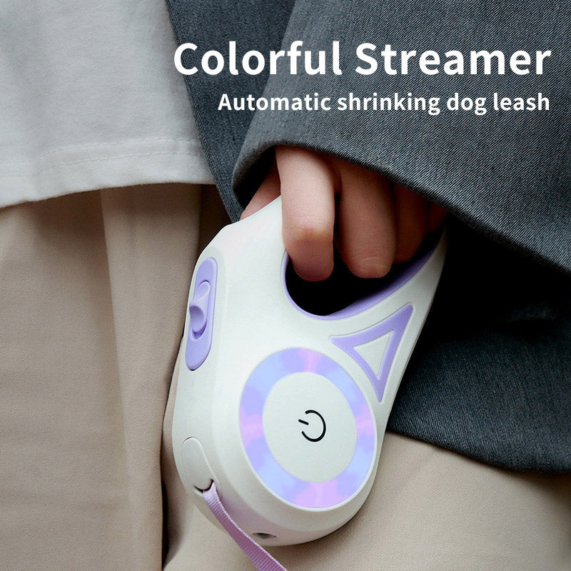 LumiLeash™ LED Pet Leash – Built-In Flashlight for Safe Night Walks